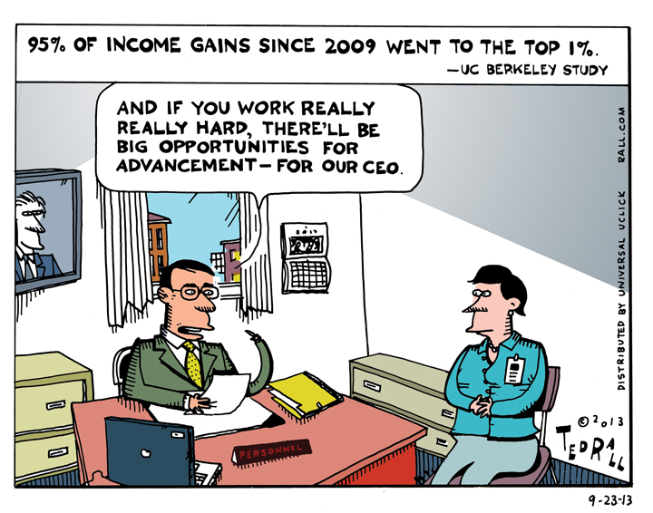 Big Raises – for the CEO