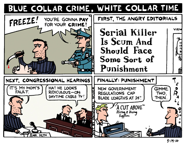 White collar crime vs street crime