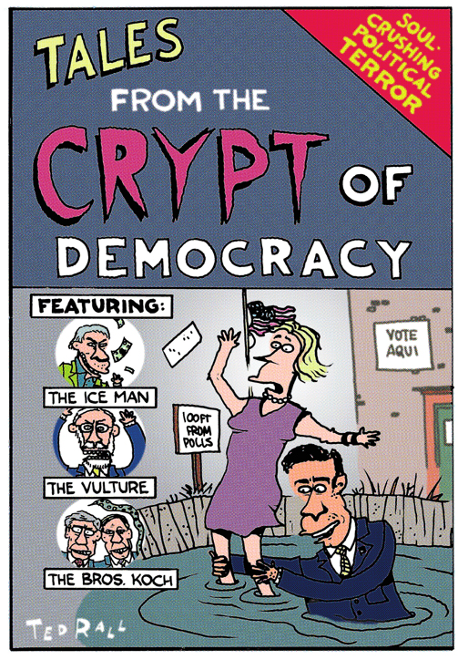 Comic Book Cover: Tales from the Crypt of Democracy
