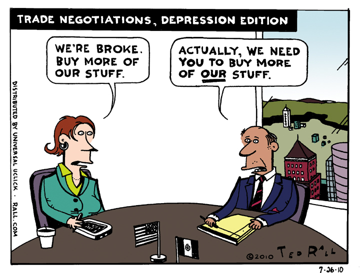 Trade Negotiations, Depression Edition