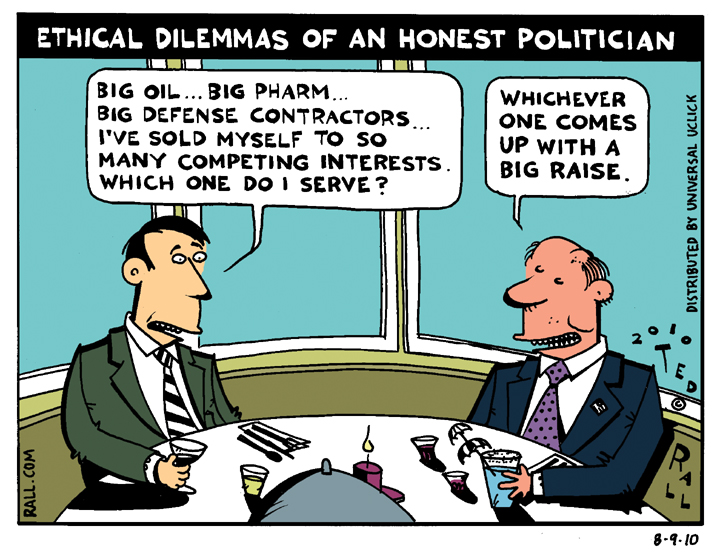 Ethical Dilemmas of an Honest Politician