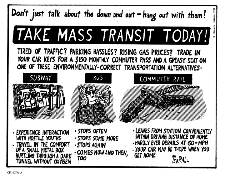 Take Mass Transit Today