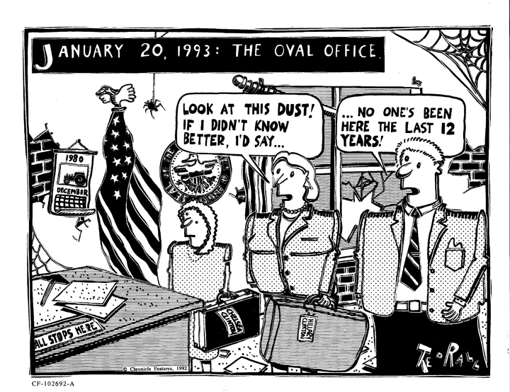 January 20, 1993: The Oval Office