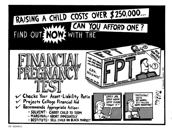 Financial Pregnancy Test