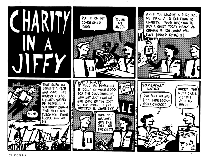 Charity in a Jiffy