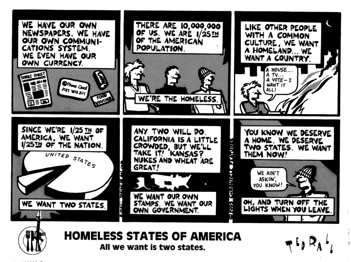 Homeless States of America