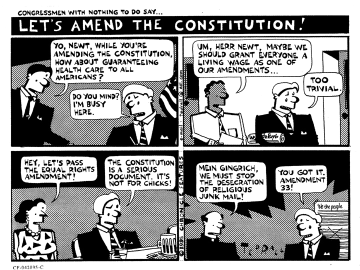 Let's Amend the Constitution!