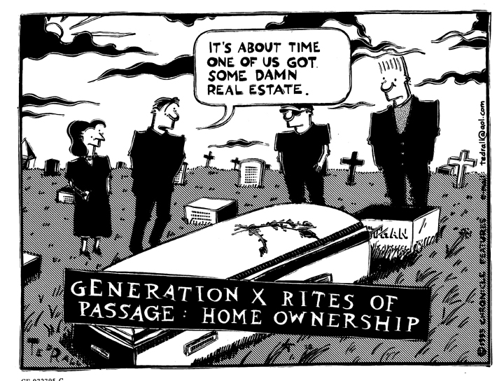 Generation X Rites of Pasage: Home Ownership