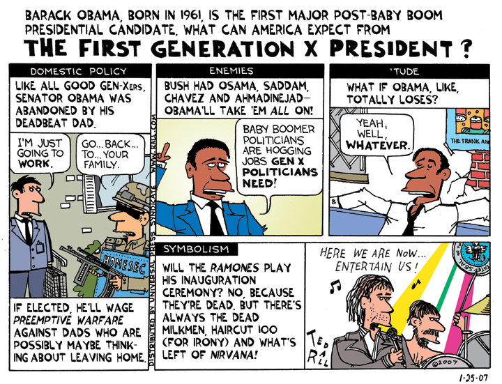 The First Generation X President?