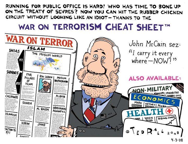 War on Terrorism Cheat Sheetq