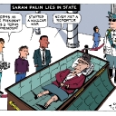 Sarah Palin Lies in State