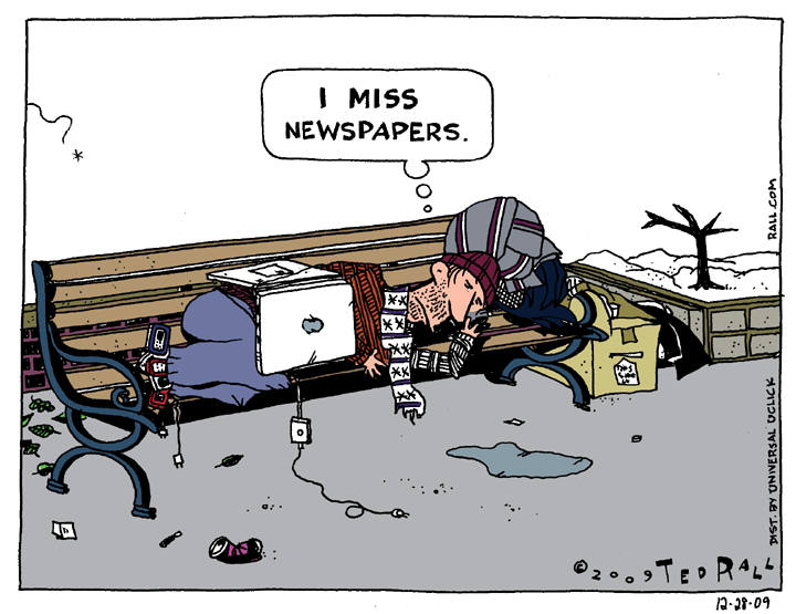 I Miss Newspapers