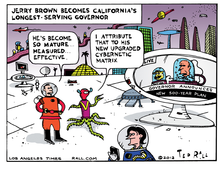 Jerry Brown Becomes California's Longest-Serving Governor
