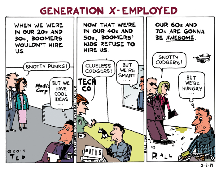 Generation X; Baby Boomers; Millennials; generational ...