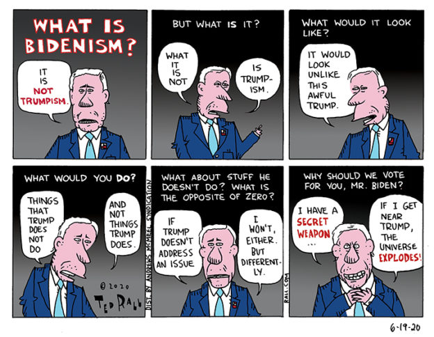 What Is Bidenism? | Ted Rall's Rallblog