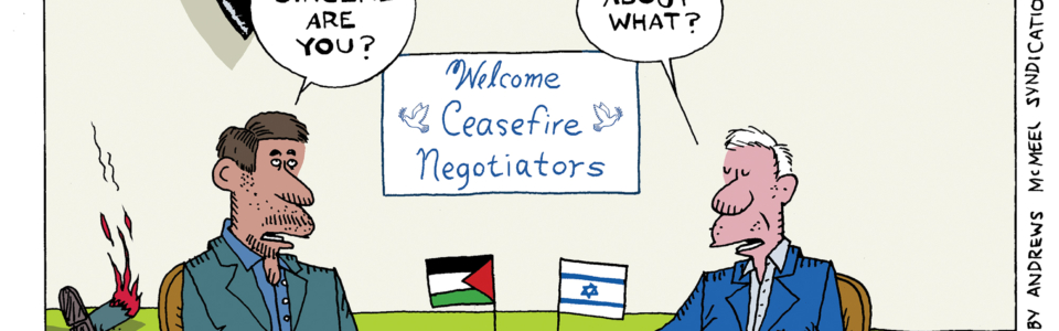 Welcome Ceasefire Negotiators